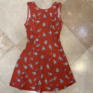 Floral sleeveless dress